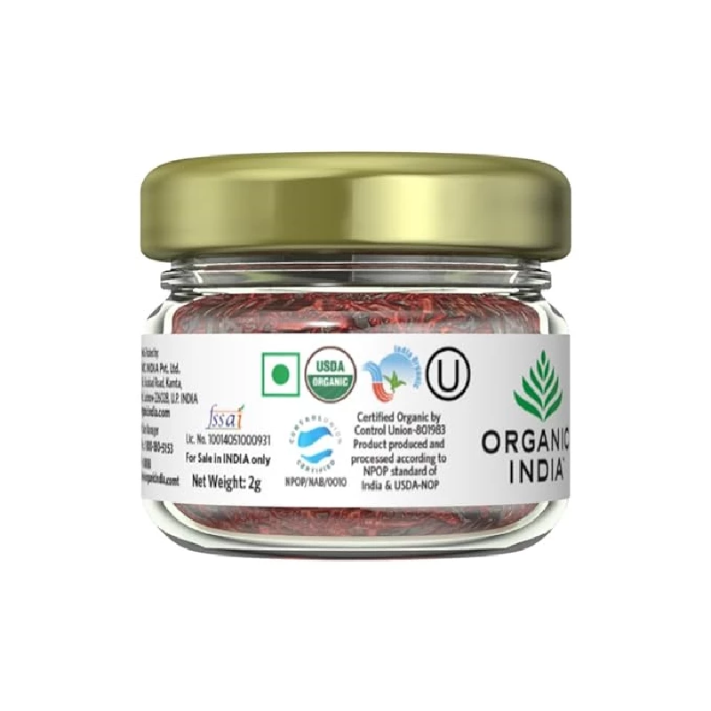 Organic India Saffron Threads, 2 g-6.webp